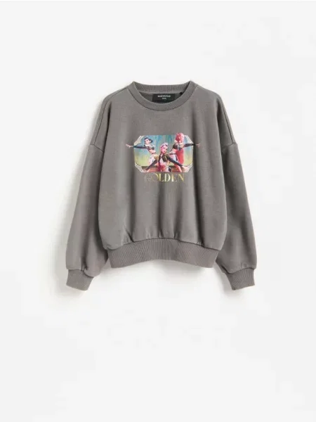 Hanorac sport copii Reserved gri