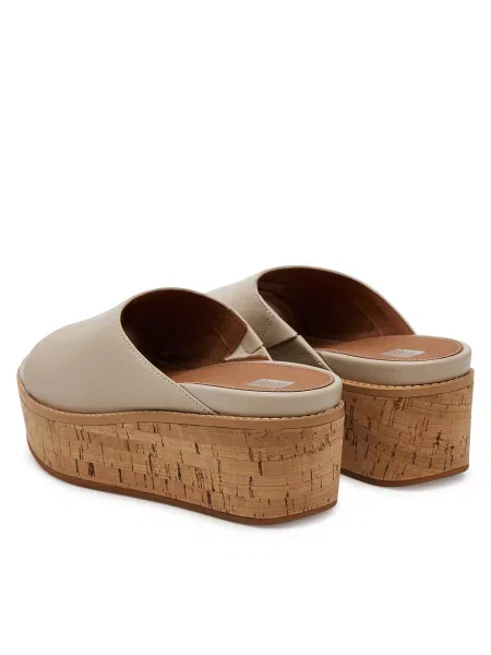 Чехли FitFlop бежово