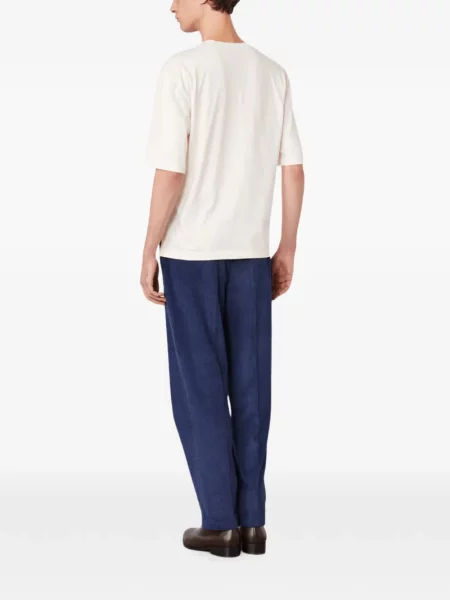 Scurt tricou Officine Générale cu decolteu rotund