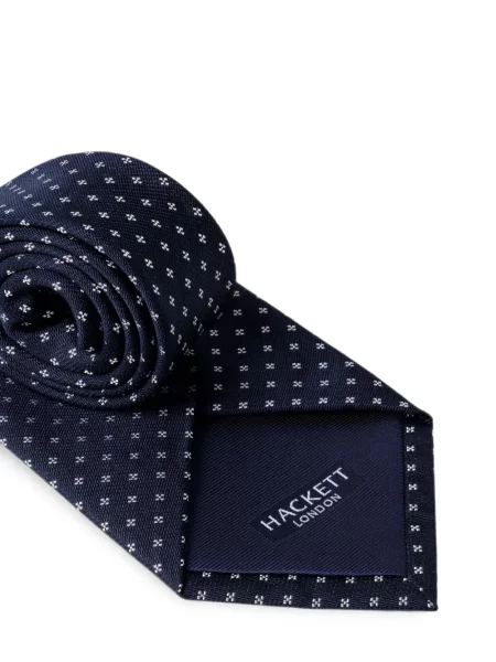 Cravată Hackett London cu model floral albastru