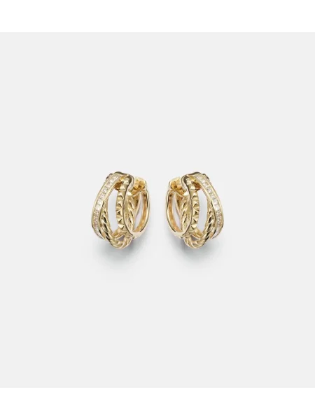 Cercei David Yurman auriu