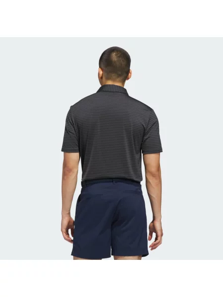 KOSZULKA POLO PERFORMANCE TWO-COLOR STRIPE czarna
