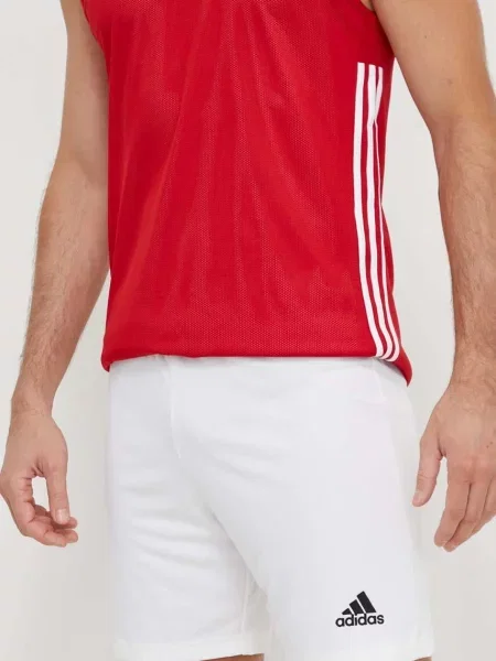Къс панталон за трениране adidas Performance Entrada 22 бяло