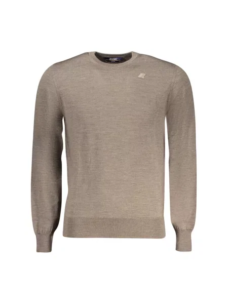 Sweter K-way brązowy