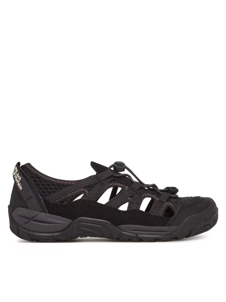 Σανδάλια Jack Wolfskin Levente Sandal S μαύρο
