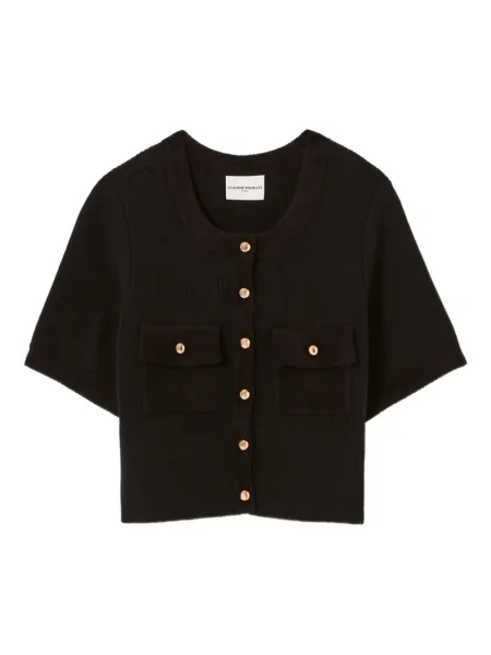 Cardigan Claudie Pierlot tricotate negru