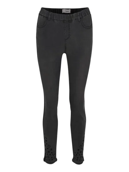 Heine Jeggings denim negru
