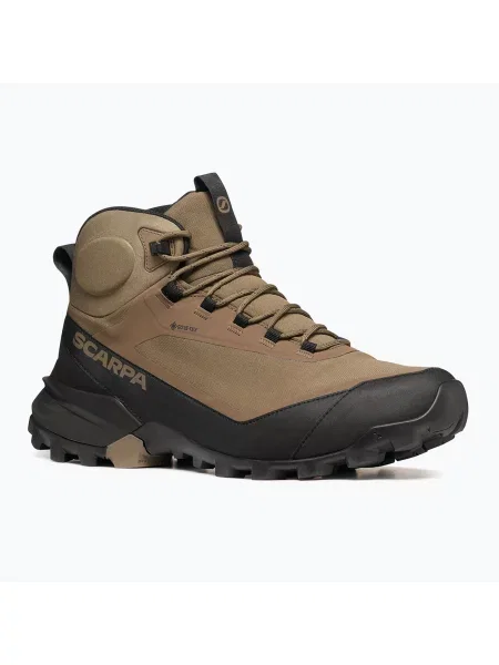 Încălțăminte de trekking pentru bărbați SCARPA Ribelle Cross 2 GTX brown/black negru