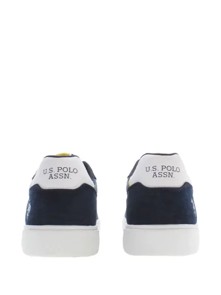 Szarvasbőr sneaker U.s. Polo Assn. kék