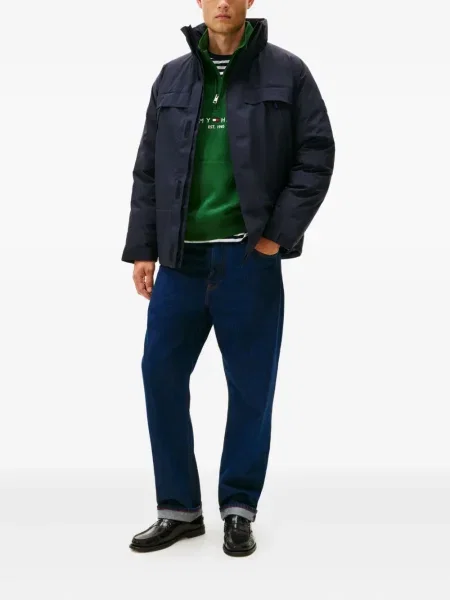 Geacă Tommy Hilfiger albastru