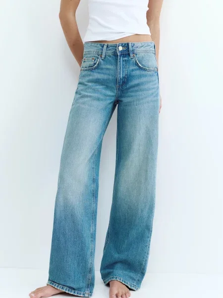 Pull&Bear Jeans denim albastru