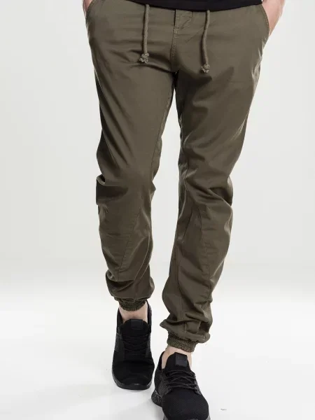 Urban Classics Pantaloni oliv negru