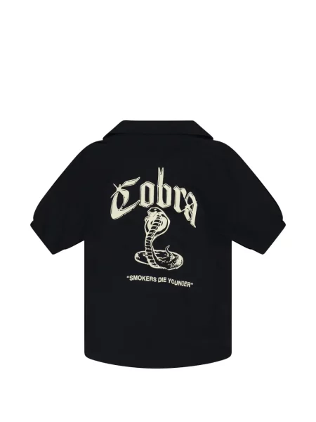 Cămașă Rhude cu imagine negru