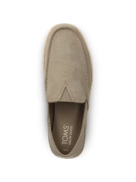 Chiloți Toms din piele de căprioară slip-on gri