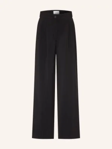 Claudie Pierlot Spodnie Typu Marlena schwarz czarne