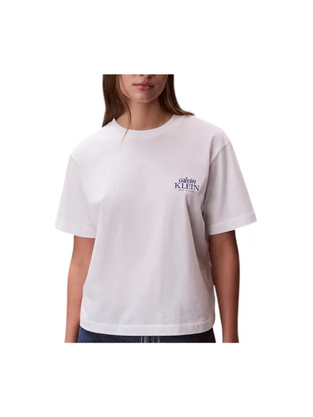 Koszulka Calvin Klein biała