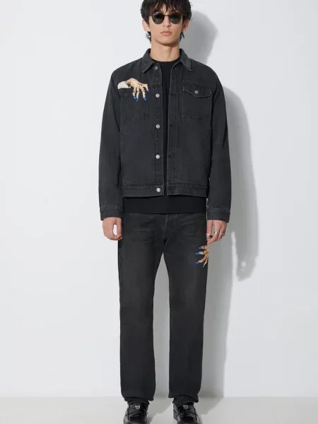 Τζιν μπουφάν Undercover Blouson ανδρικό μαύρο