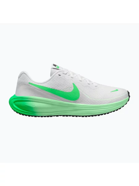 Încălțăminte de alergare pentru femei Nike Revolution 8 white/cucumber calm/illusion green alb