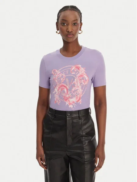 Versace Jeans Couture Tricou violet