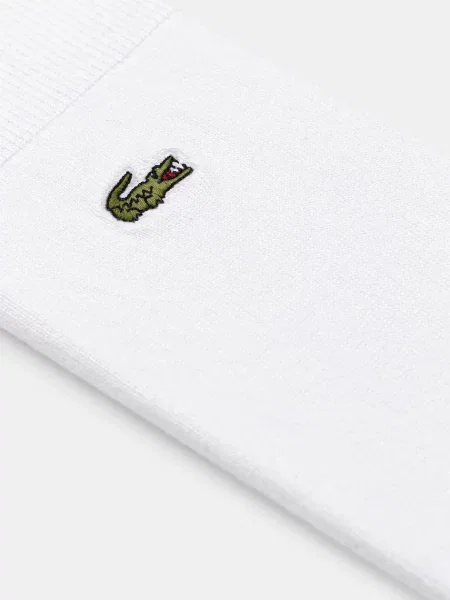 Lacoste șosete alb