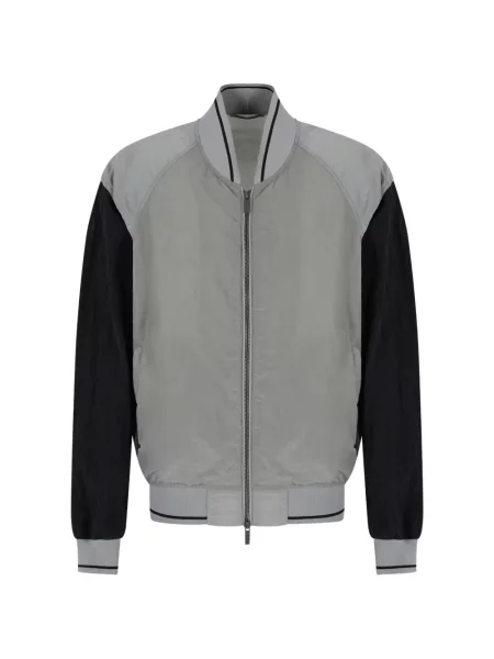 Lung geacă bomber Armani Exchange gri