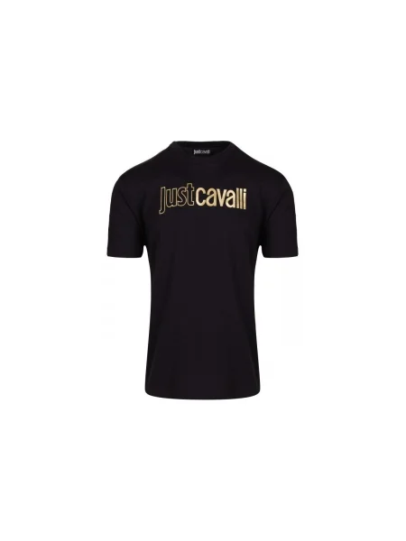 Just Cavalli Póló Regular Fit fekete