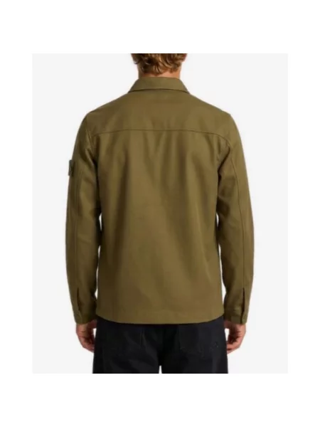 Lekka kurtka Stone Island z kamieniami zielona
