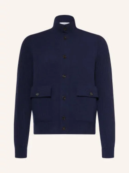 Lardini Kardigan blau granatowy