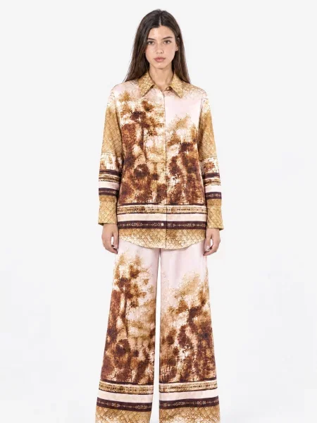 MSN Collection Obleka za doma Zweiteiliges Set mešane barve
