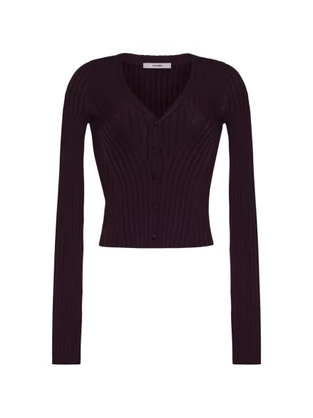 Cardigan Adam Lippes tricotate violet