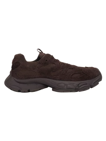 Welurowe sneakersy Estro brązowe