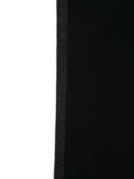 Μάλλινος κασκόλ Marc O'polo με κρόσσια μαύρο