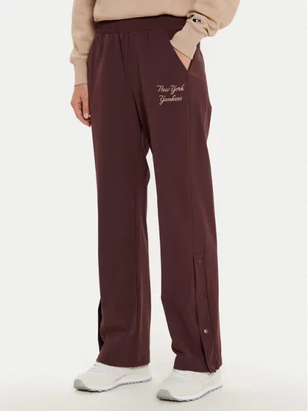 Champion Spodnie dresowe Wide Leg brązowy