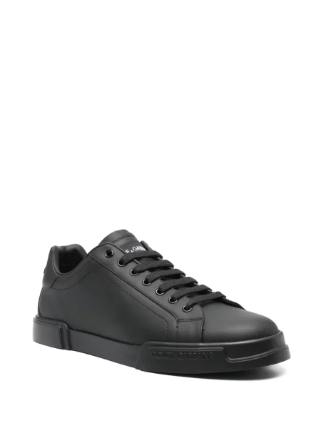 Sneakerși Dolce & Gabbana din piele negru