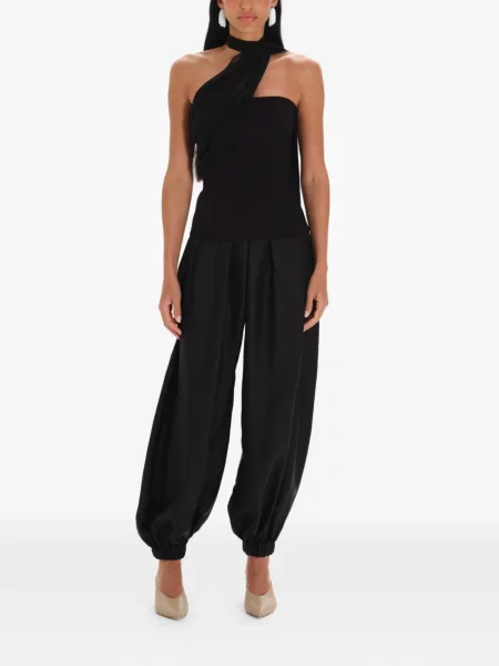 Top Manuri drapat negru