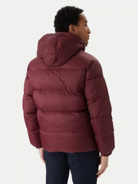 Tommy Jeans Pūkinė striukė Essential Vyšninė