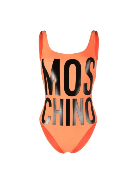 Strój kąpielowy Moschino pomarańczowy