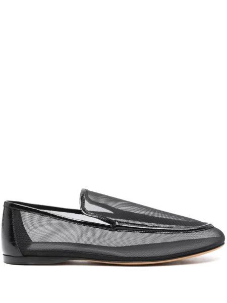 Pantofi loafer Khaite plasă negru