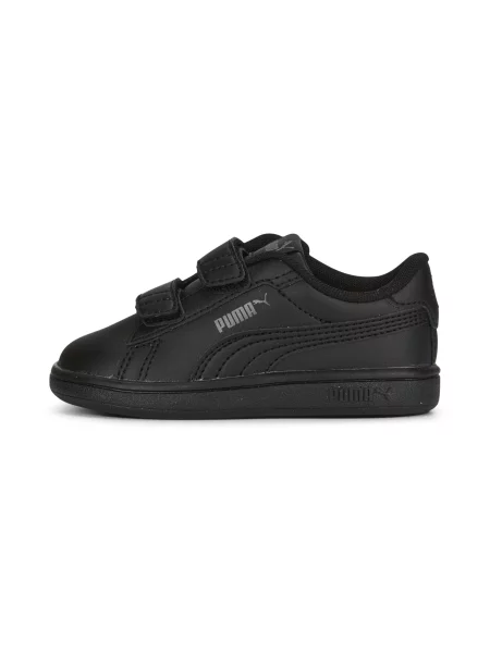 Niemowlęce skórzane sneakersy Smash V czarne