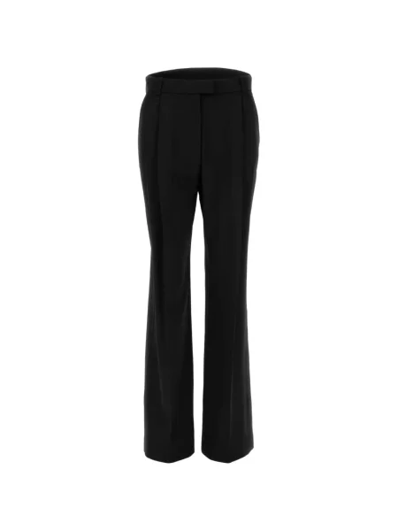 Pantaloni The Attico de lână negru