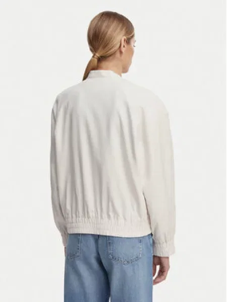 Bunda bomber Calvin Klein Jeans bílá
