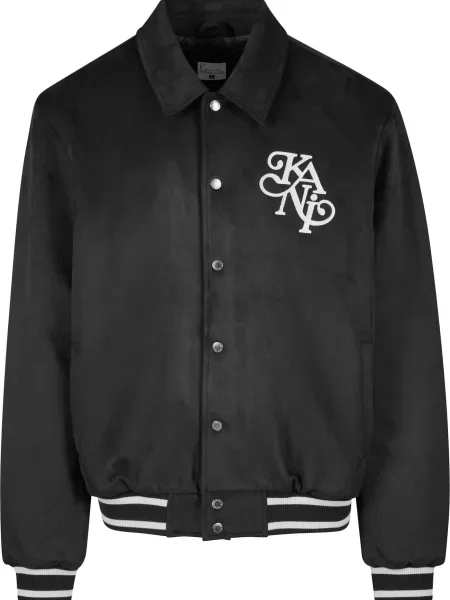 Karl Kani Geacă de primăvară-toamnă Legacy negru alb