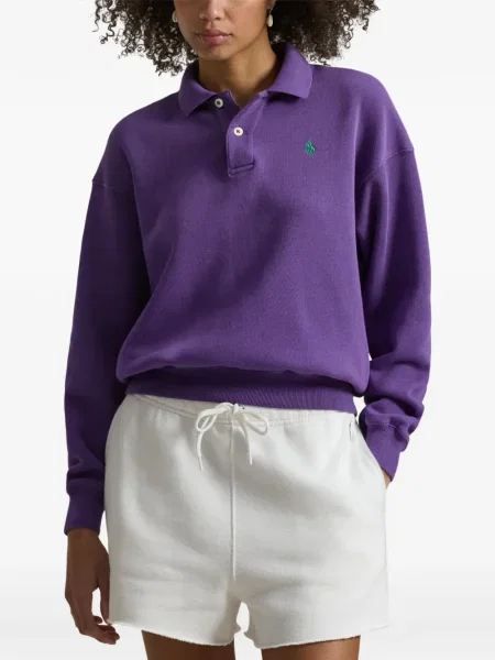 Μικρός κάλτσες Polo Ralph Lauren με κέντημα από ζέρσεϋ μπλε