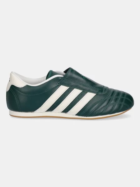 Δερμάτινα αθλητικά παπούτσια adidas Originals Adidas Taekwondo W πράσινο