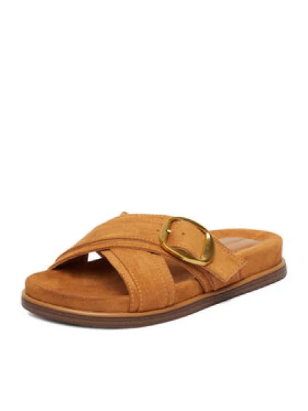 Papucs Guess Jeans barna