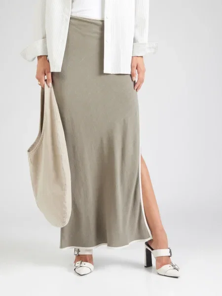 TOPSHOP Szoknyák khaki fehér