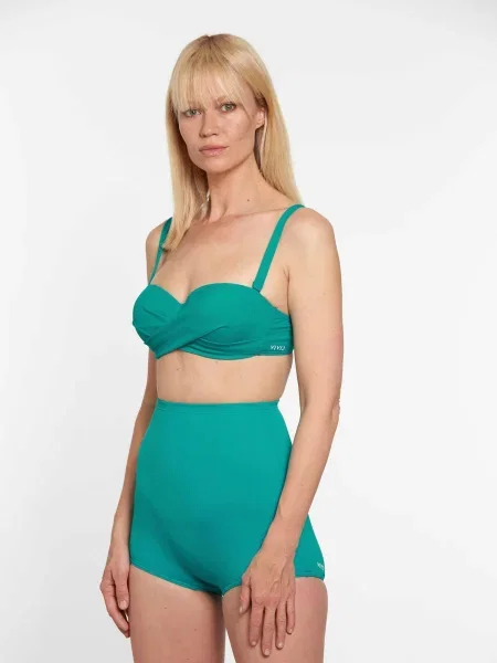 VIVID Bikini hlačke cijansko modra