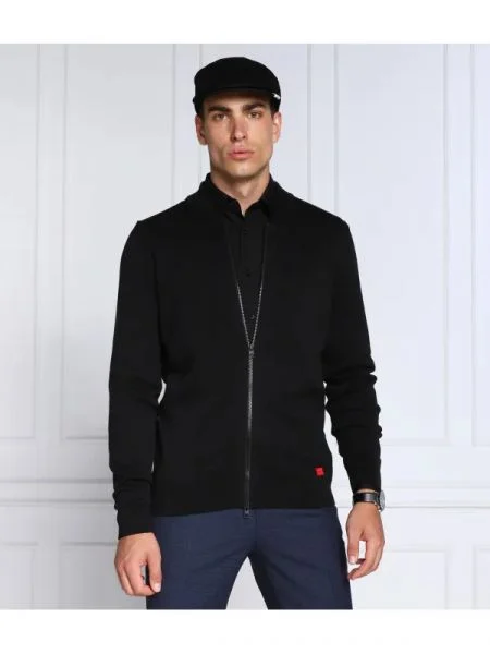 HUGO Pulover San Jaque-C negru