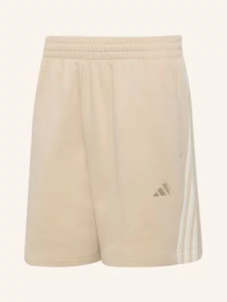 Adidas Teplákové Kraťasy Adidas Kit béžová bílá