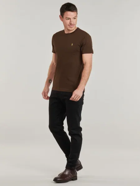 Tricou polo Polo Ralph Lauren maro